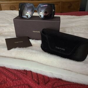 Tom Ford Black Square Sunglasses